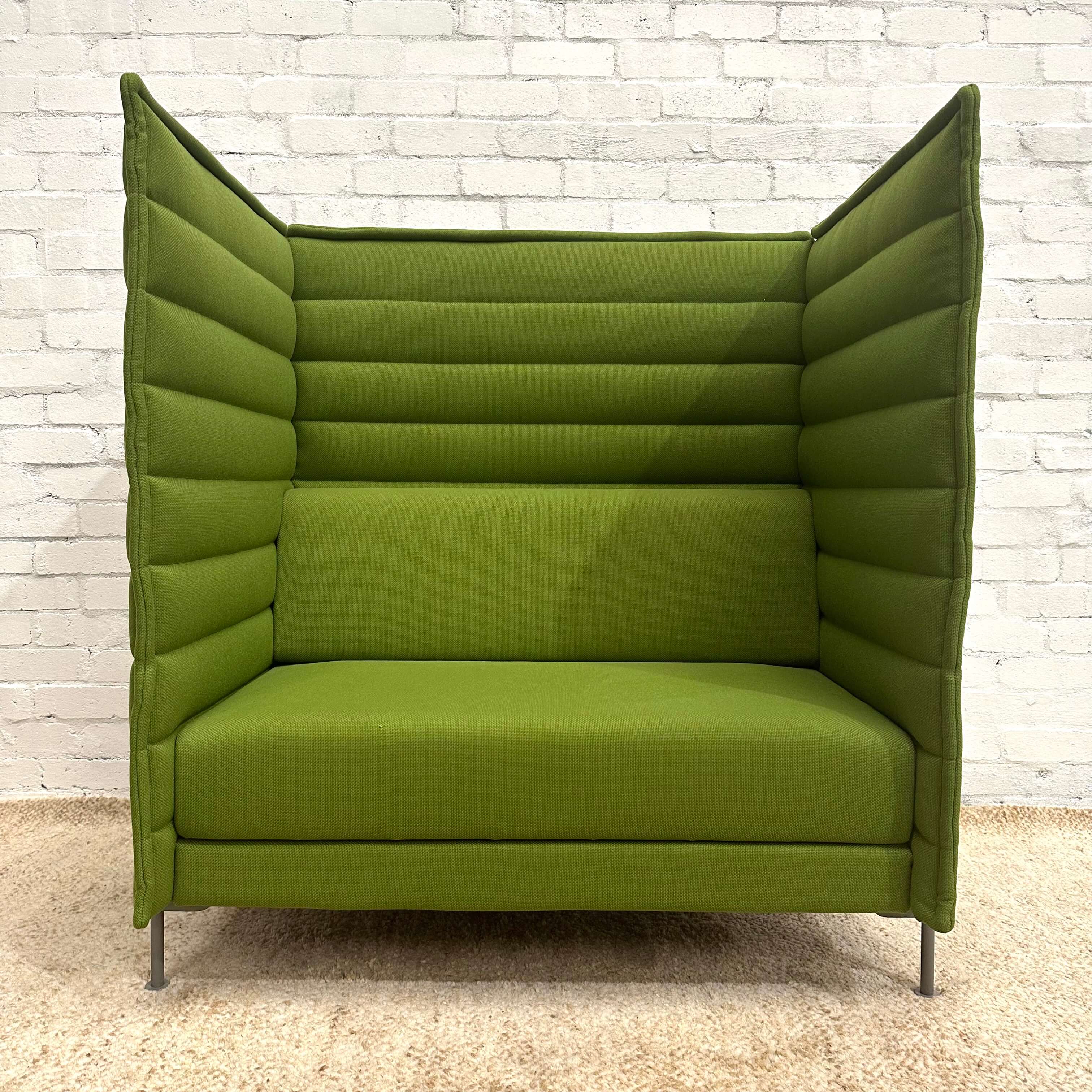 Alcove Highback Sofa (1-2 seater), Vitra Ronan & Erwan Bouroullec, privacy booth, modern office, modern contemporary designer original furniture, open office furniture, quiet booth