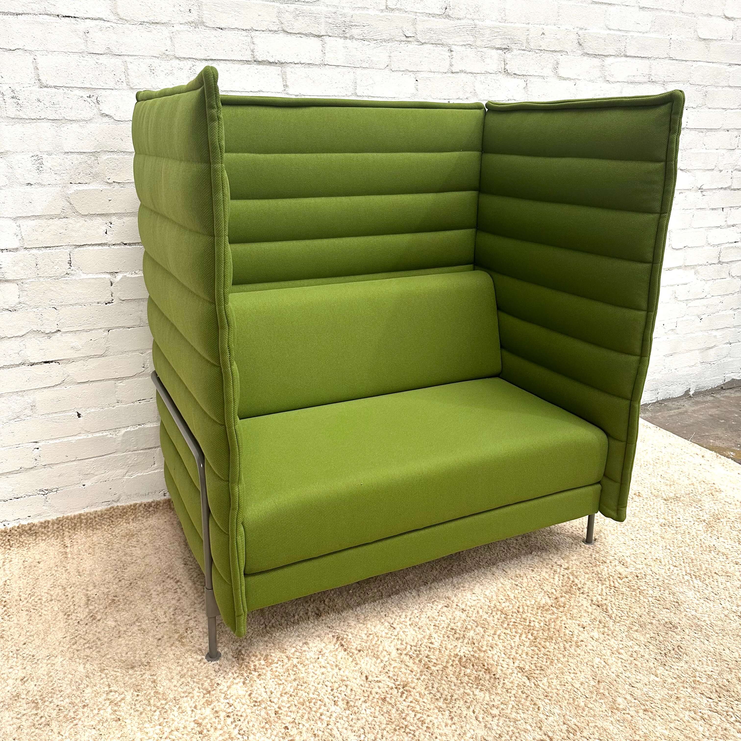 Alcove Highback Sofa (1-2 seater), Vitra Ronan & Erwan Bouroullec, privacy booth, modern office, modern contemporary designer original furniture, open office furniture, quiet booth