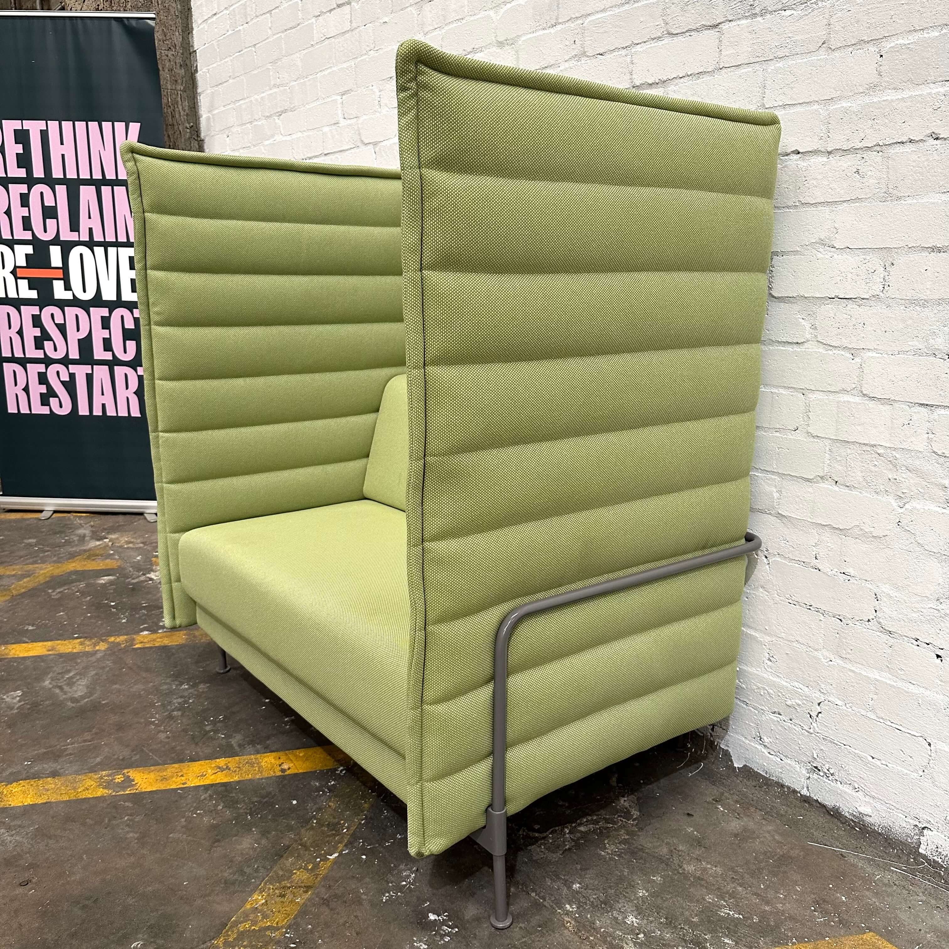 Designer Ronan & Erwan Bouroullec, Vitra Alcove Highback Sofa, privacy booth, modern office, modern contemporary designer original furniture, open office furniture, quiet booth