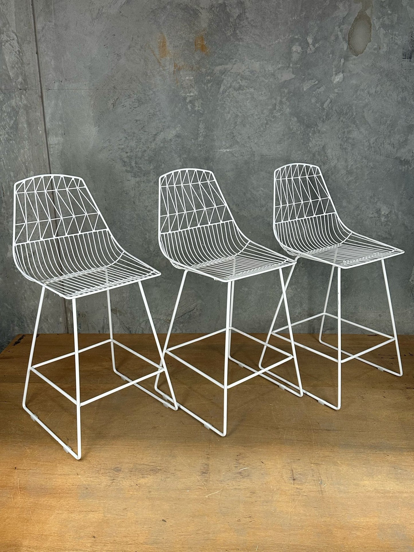 White Bar Counter Stools