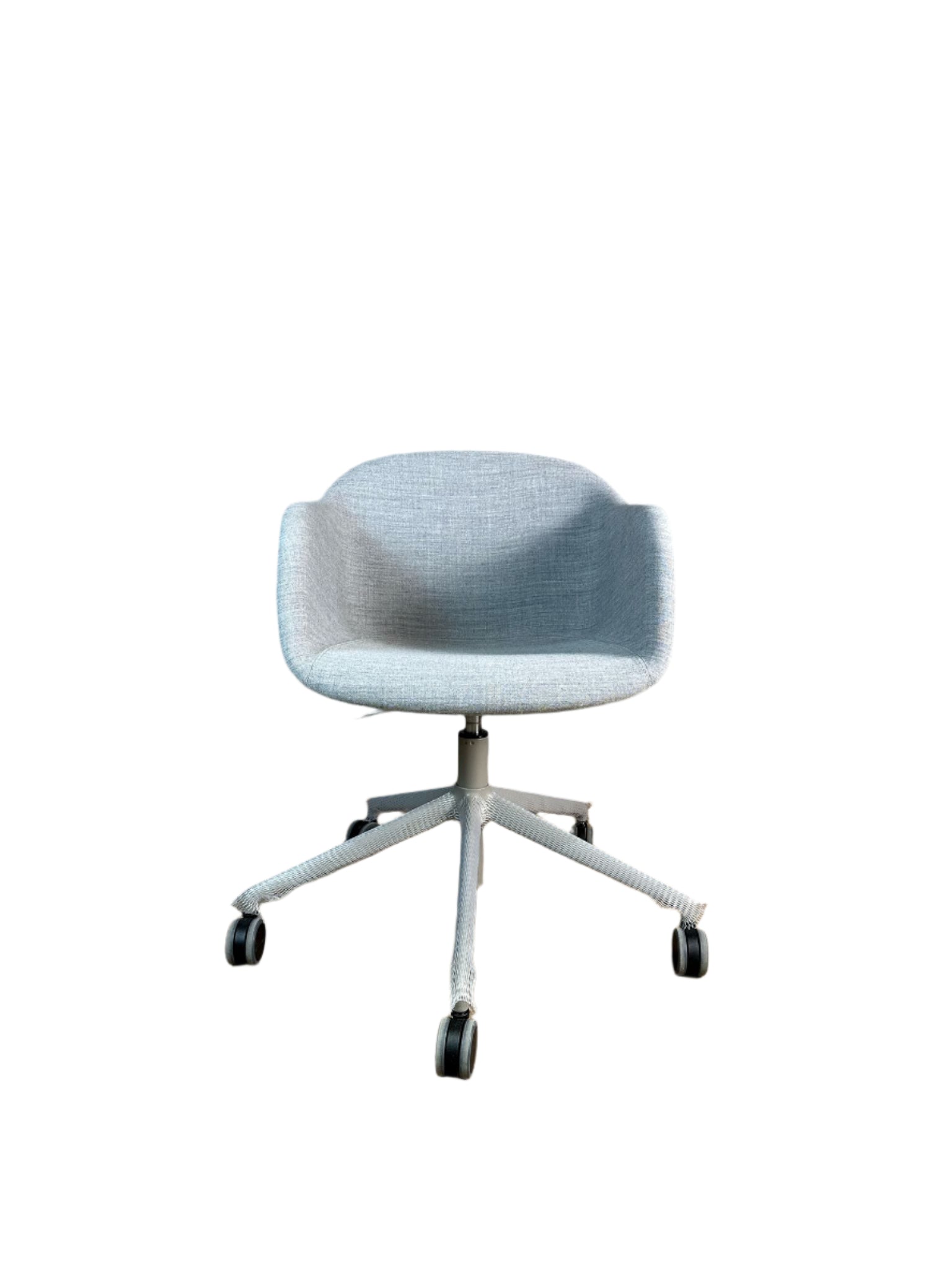 Fiber Armchair Swivel Base w. Gas Lift and Castors