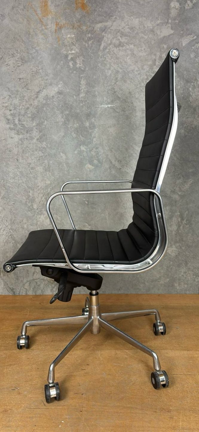 Contemporary Leather High Back Chairs