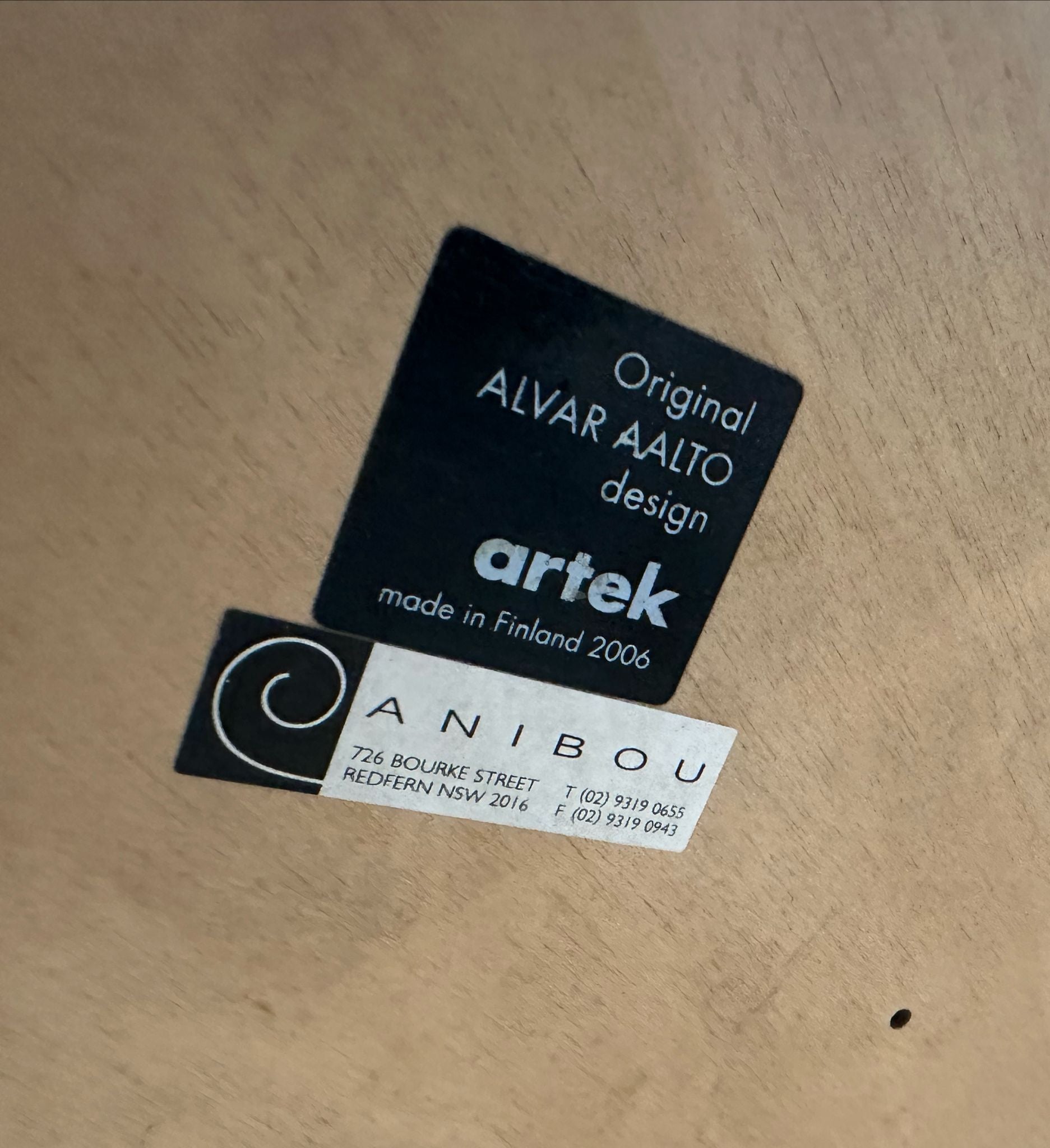 Artek Table 90B by Alvar Aalto