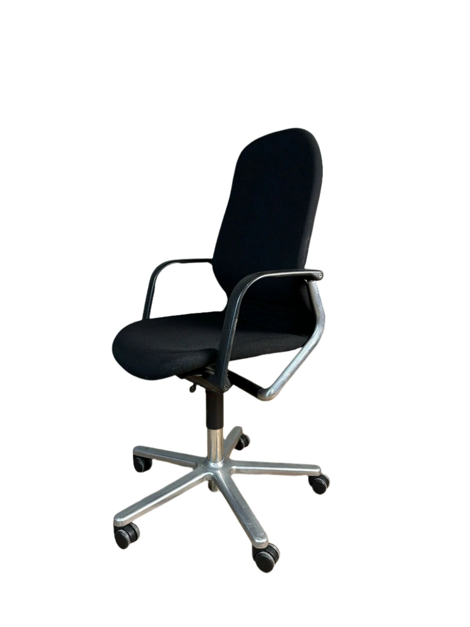 Wilkhahn FS 213/85 High Backrest Office Chair in Black