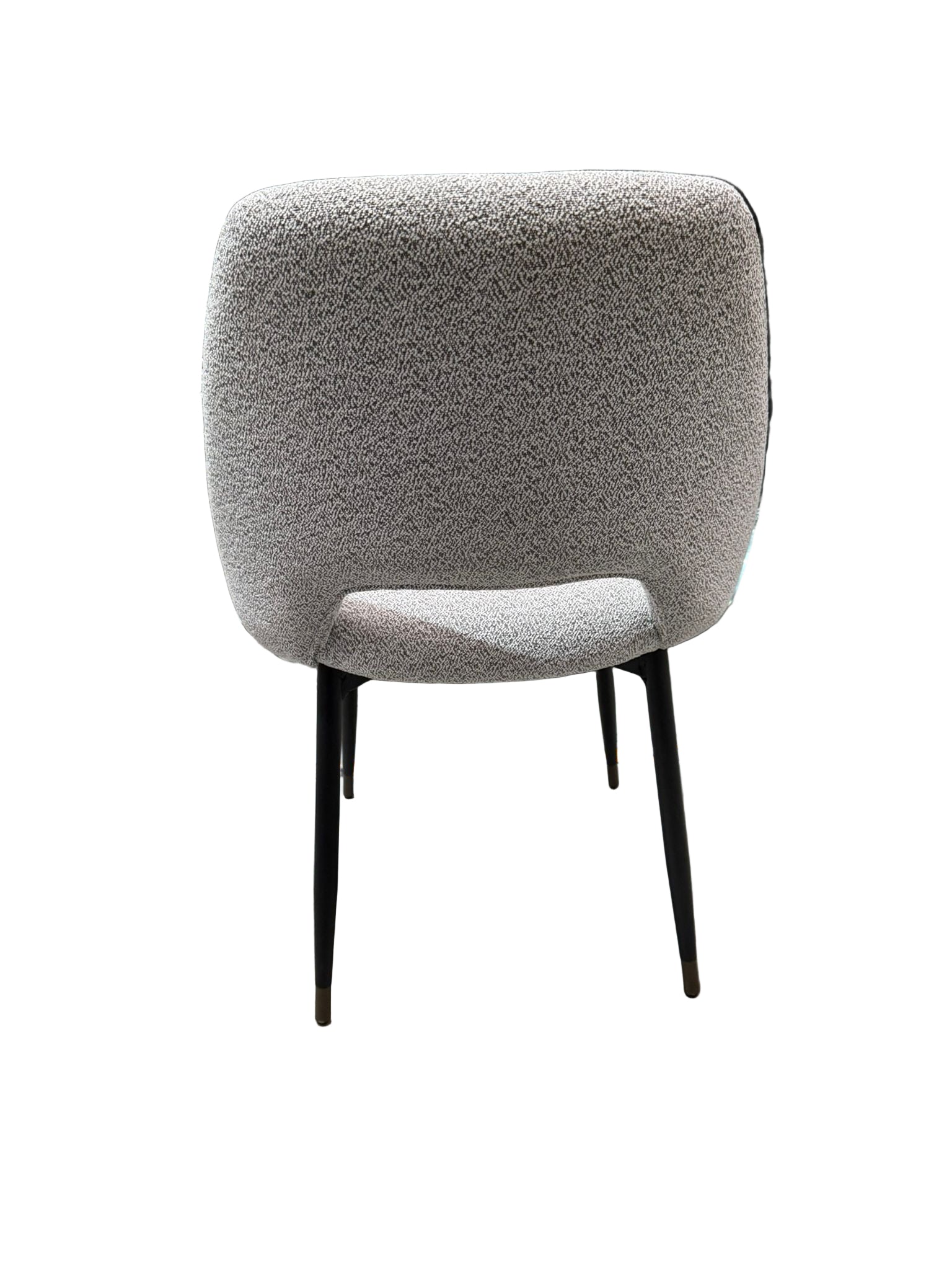 Modern Scandi Dining Chair in Speckled Grey