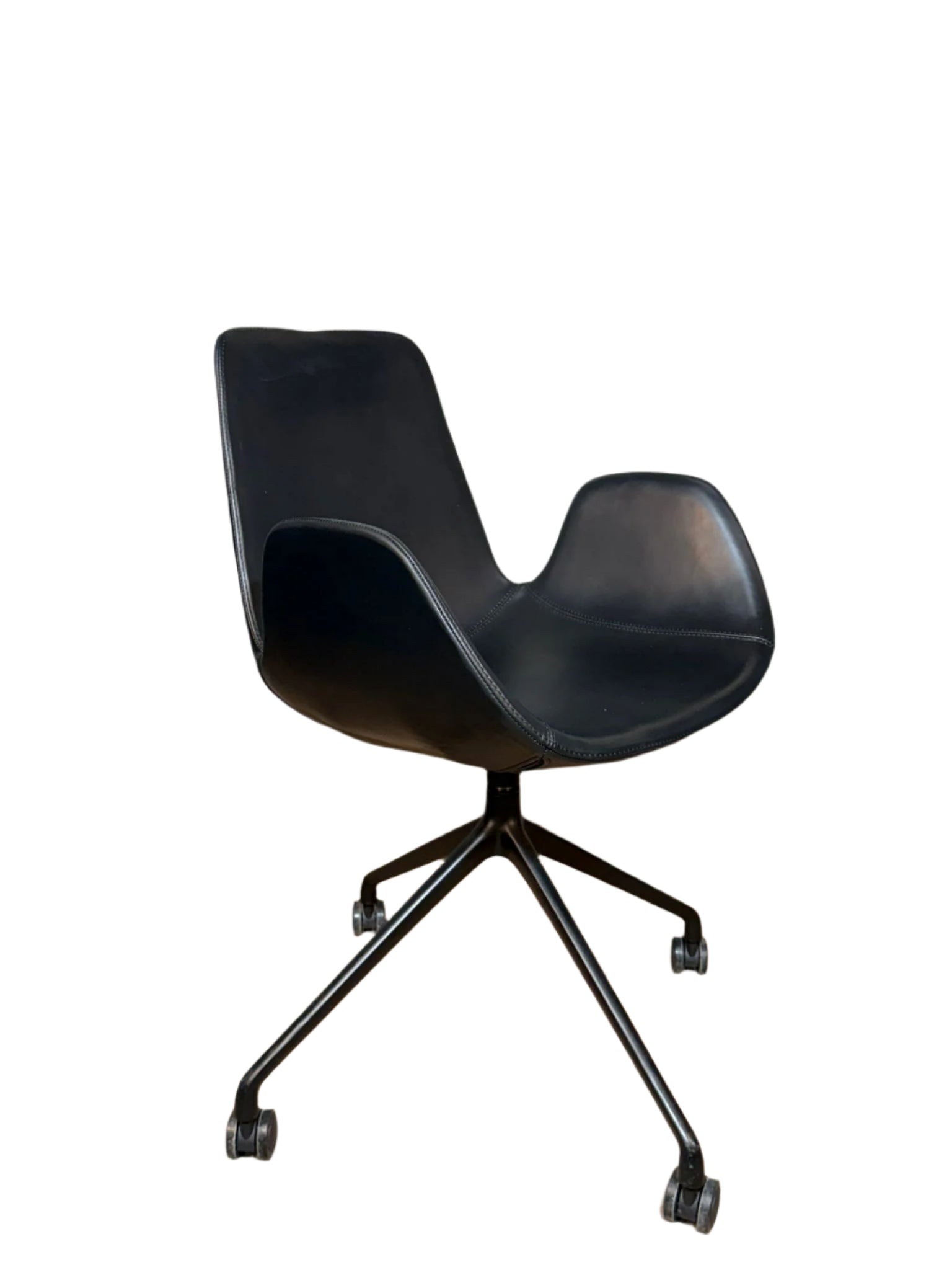 Cloud Swivel Chair with Castors by Zuster