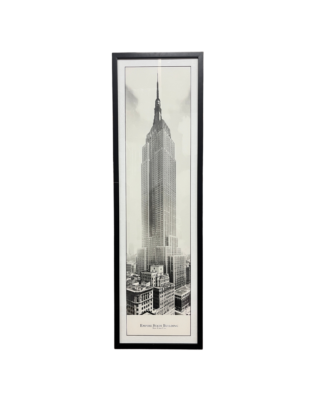 'Empire State Building' - Black and White Framed Photograph