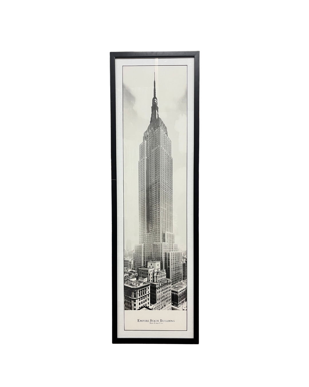 'Empire State Building' - Black and White Framed Photograph