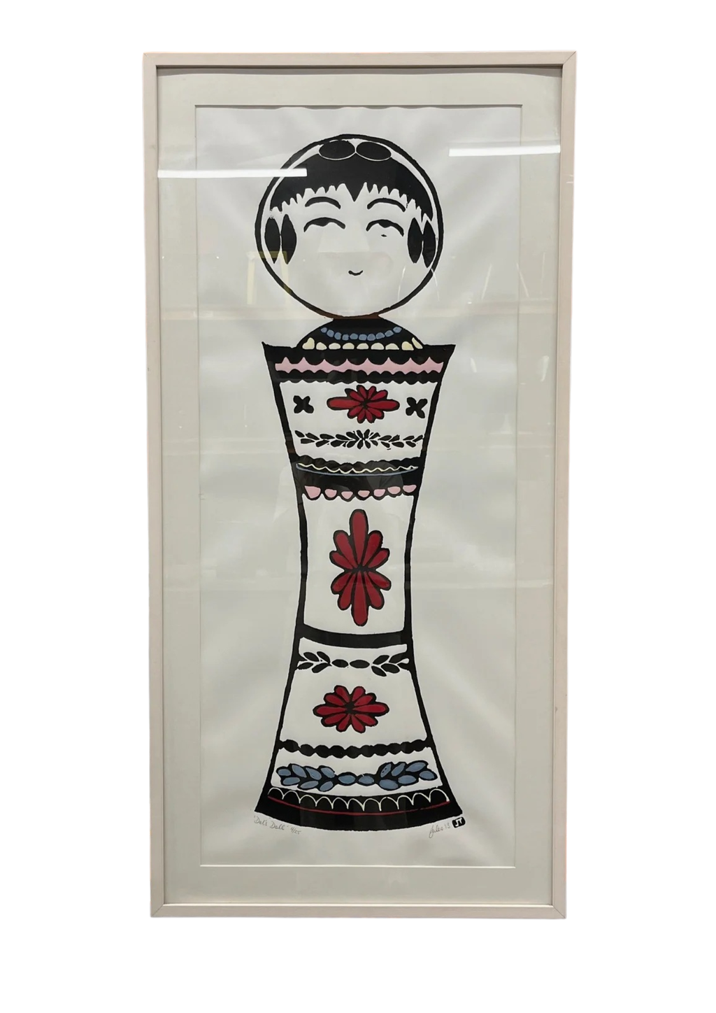 'Del's Doll' Framed Print