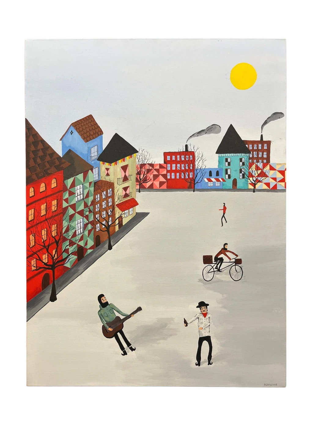 Painting by Mark Alsweiler