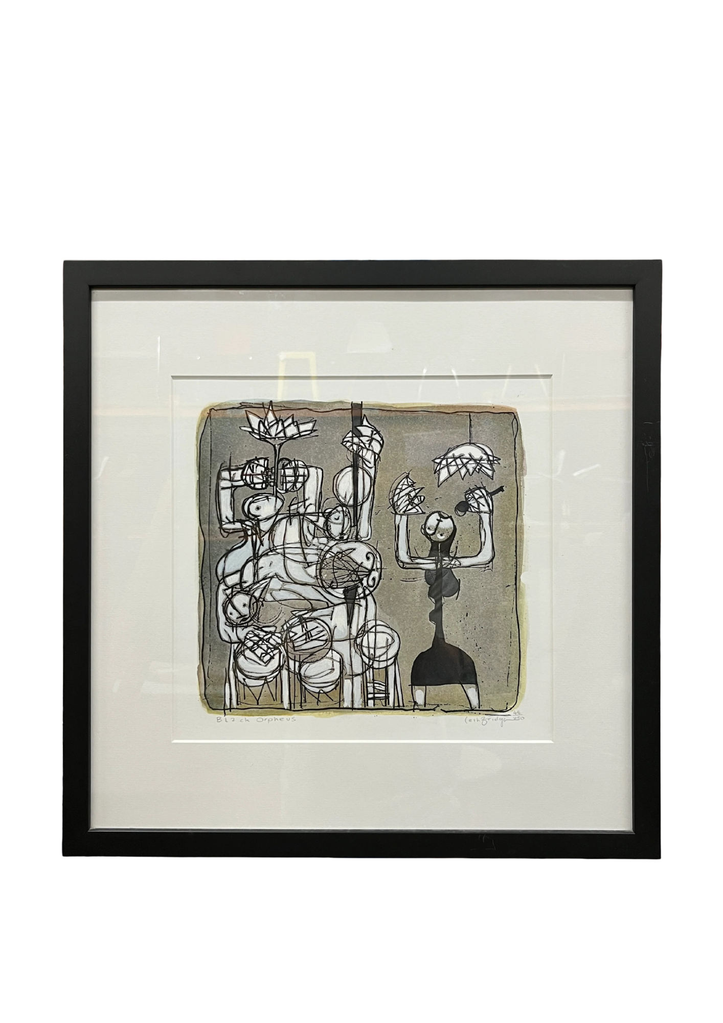 Jazz Suite Black Orpheus by Brett Lethbridge - Framed Limited Edition Print