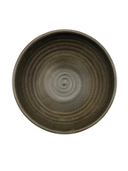 Dark Glazed Ceramic Bowl