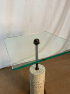 Coco Republic Terrazzo And Glass Side Table