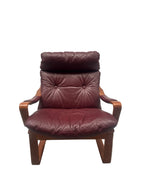 Vintage 1970's TESSA T8 Leather Armchairs