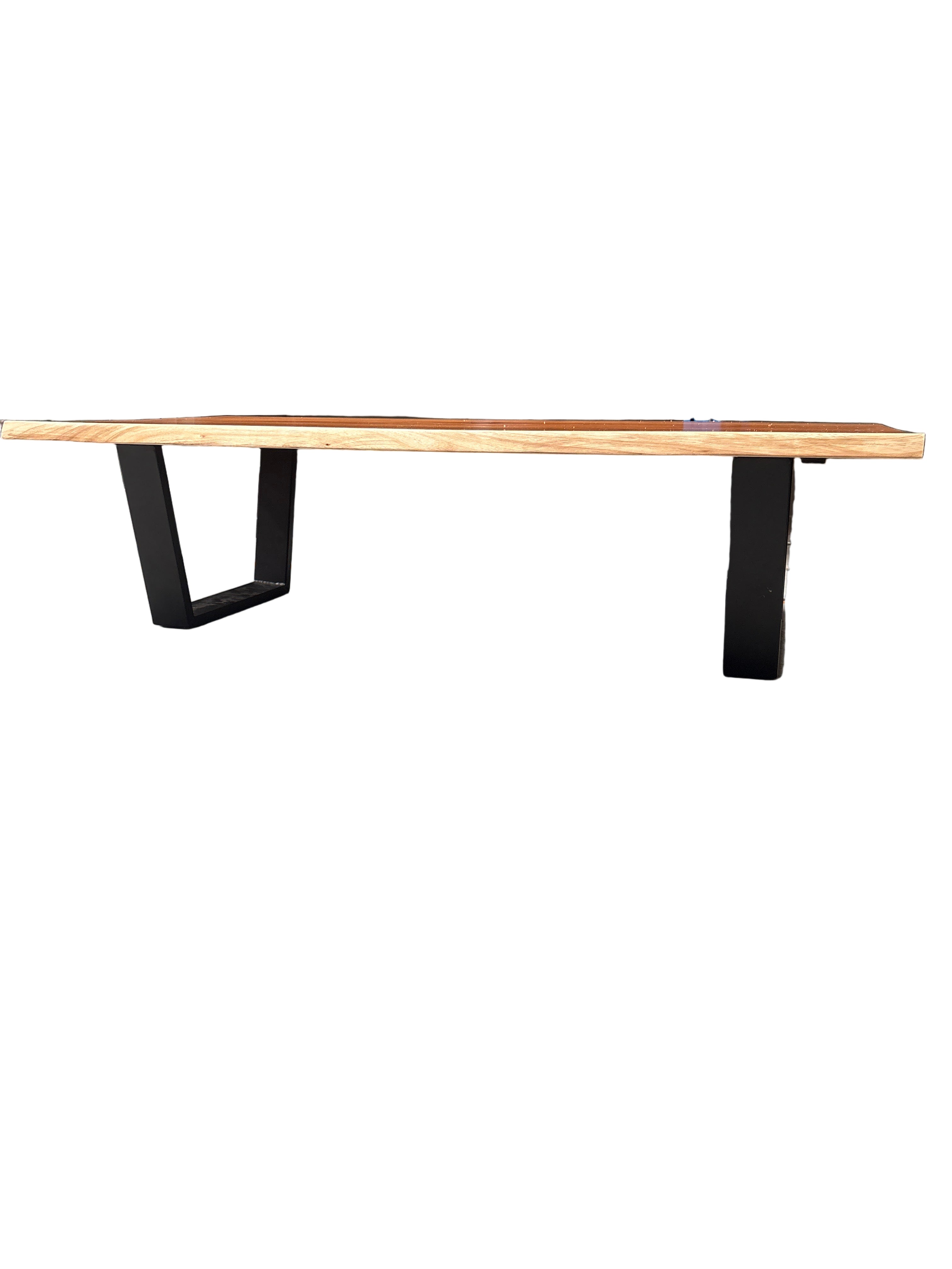 Bartolo Coffee table Blackwood Clear Nick Scali