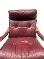 Vintage 1970's TESSA T8 Leather Armchairs