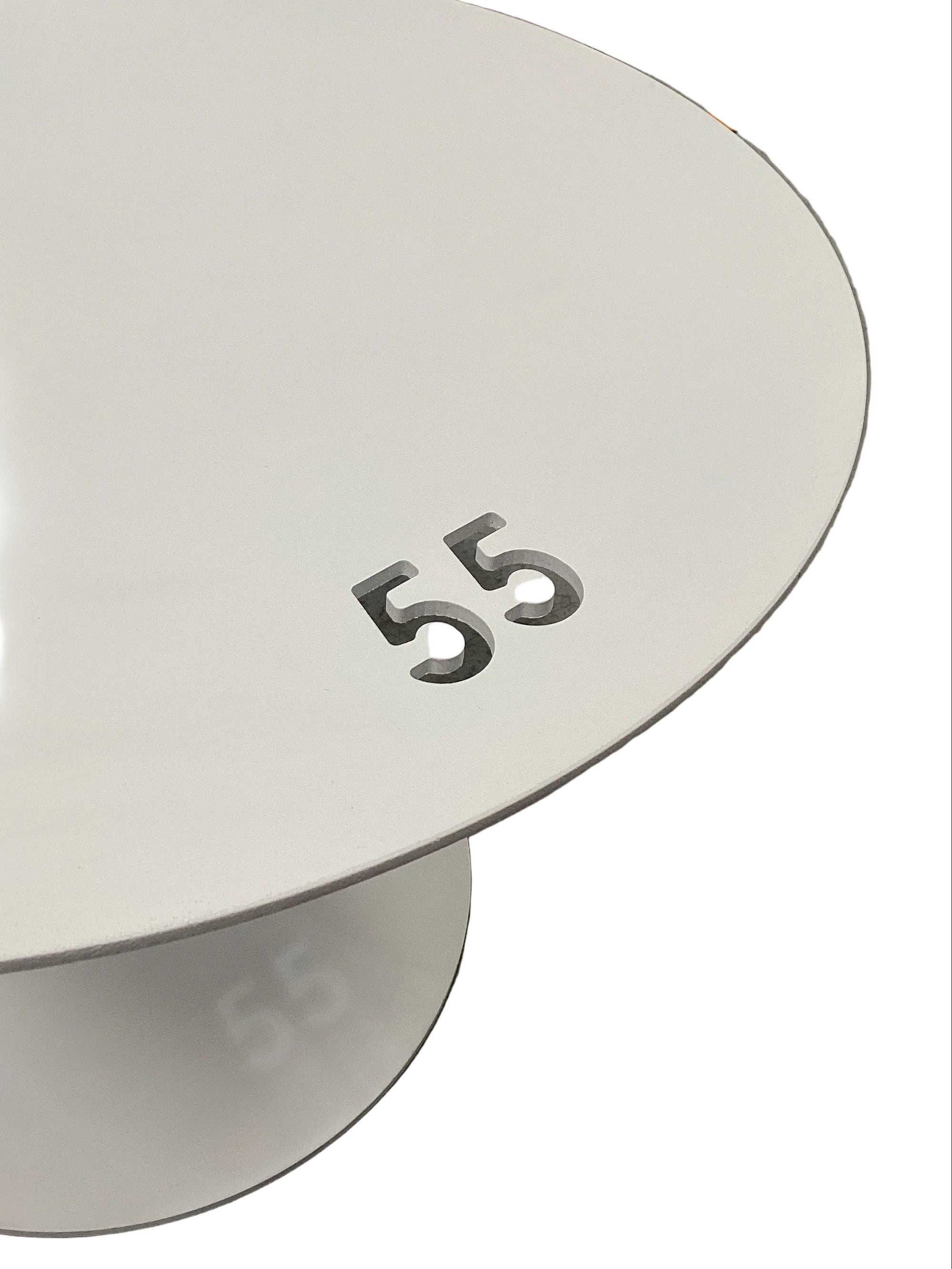 55 Round Coffee Table CHIP LoOok Industries