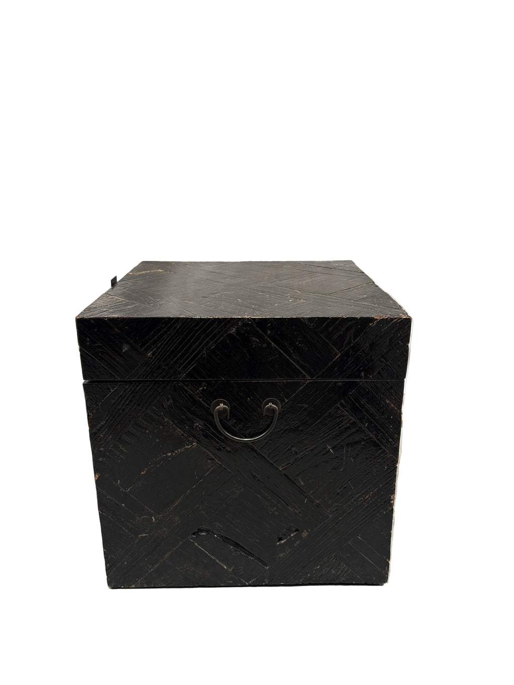Tangten Side Table - Antique Black