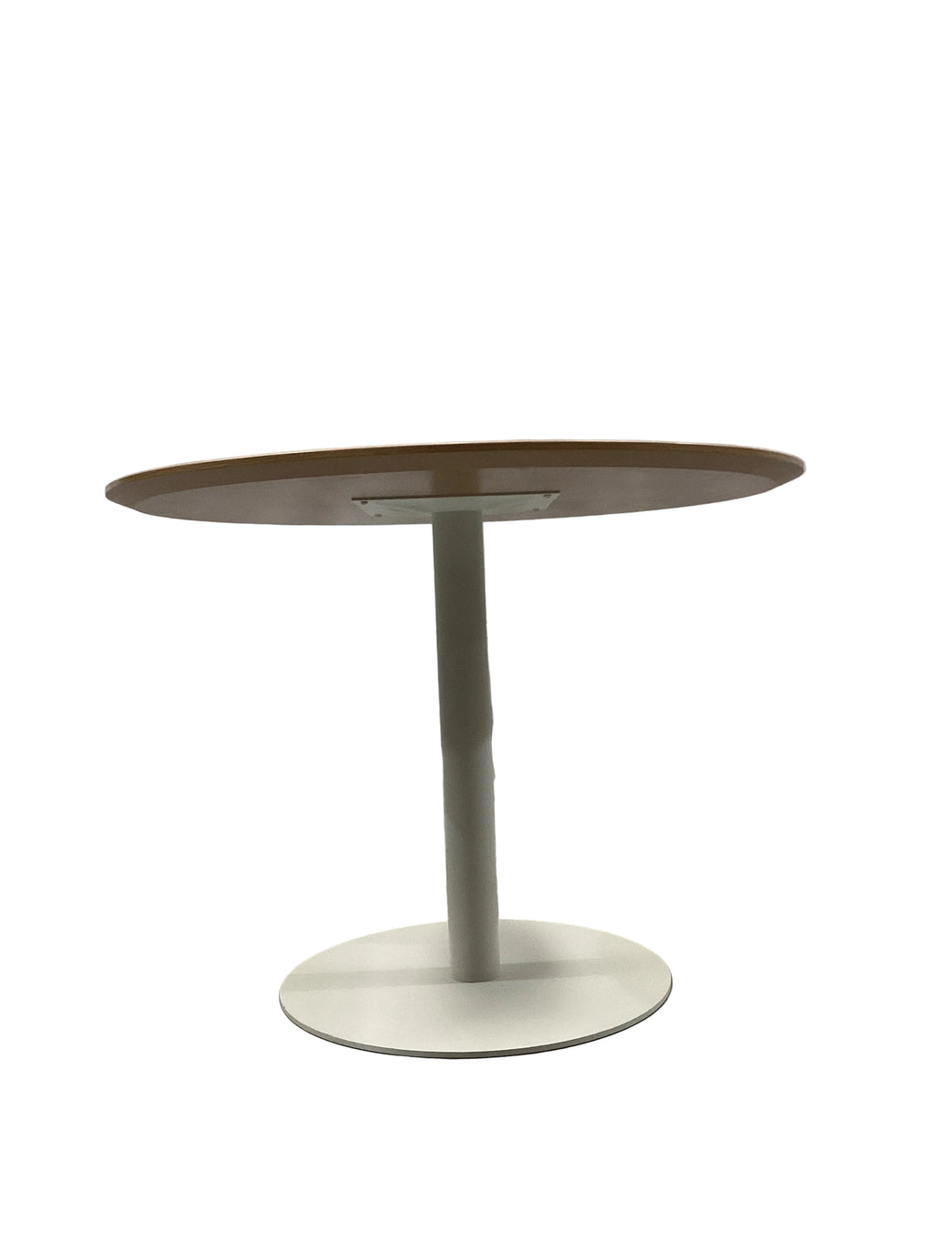 Oak Laminate Pedestal Base Dining Table