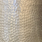 Hammered Metal Side Table