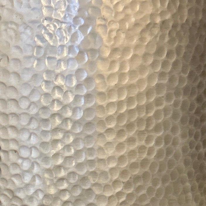 Hammered Metal Side Table