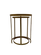 Plantation Brass Nesting  Side Table Set
