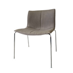 Catifa 53 Chair - 4-Leg, Arper - Mocha
