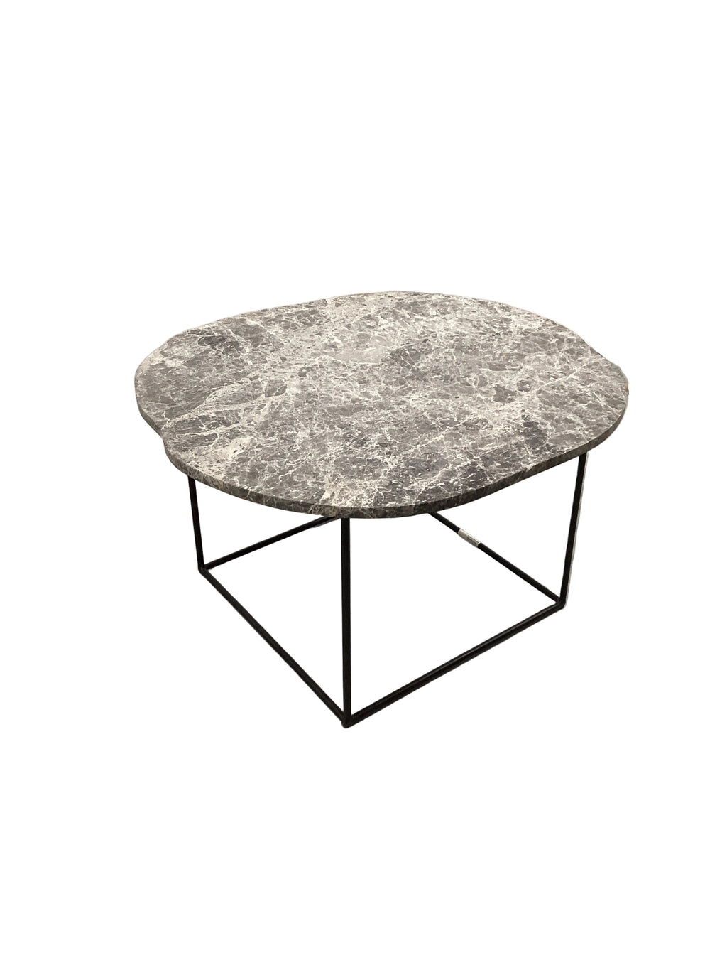 Stone Top Side Table