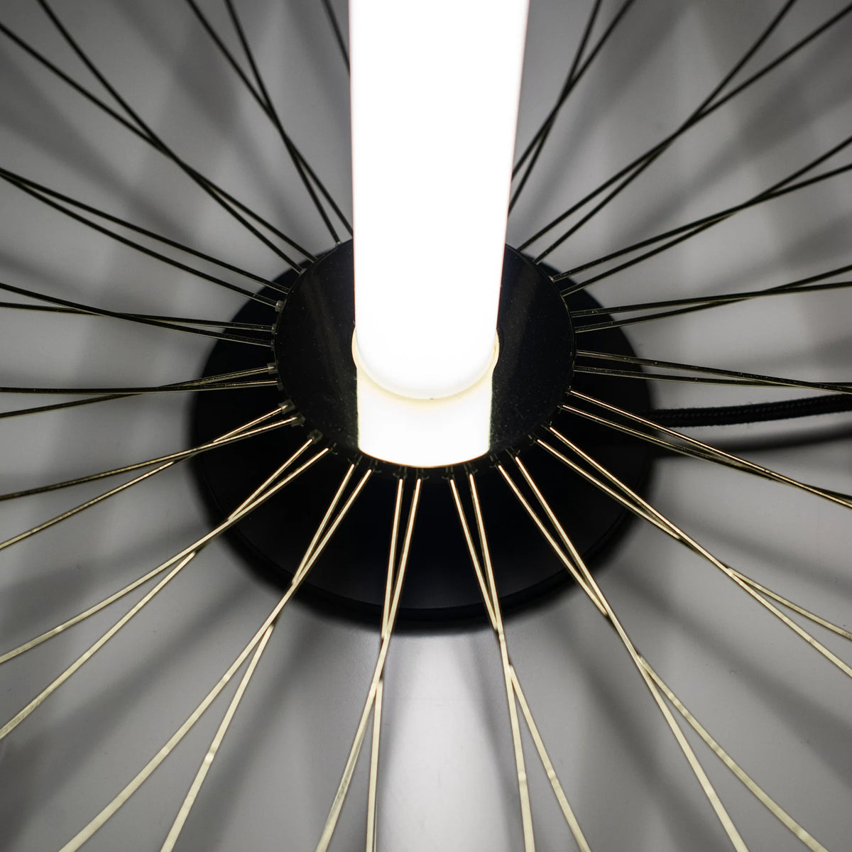 Jaula LED Table Lamp With Steel Shade