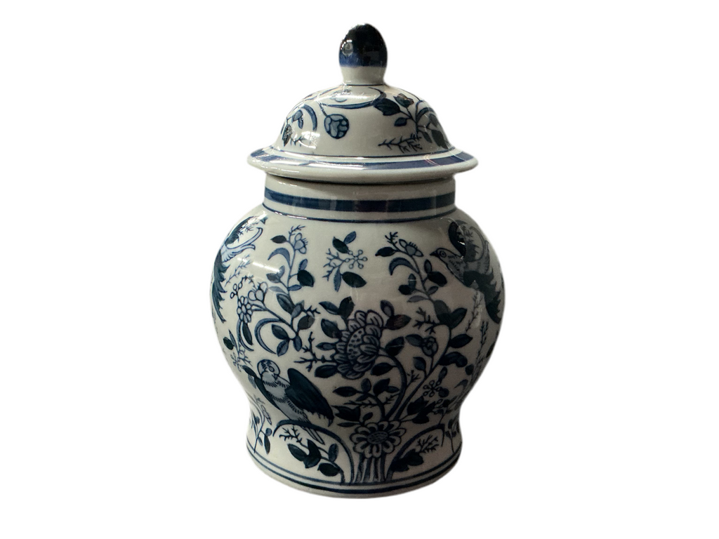 Decorative Floral Jar Small