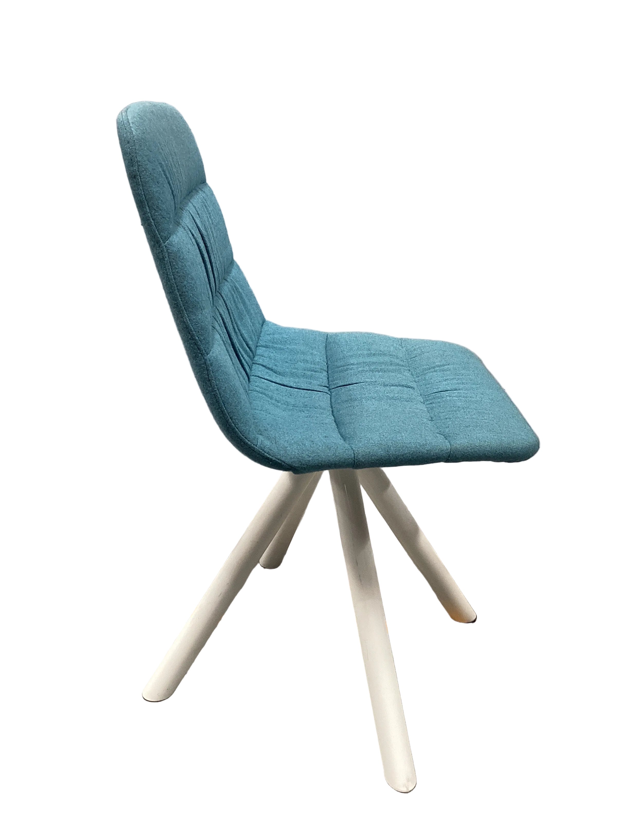Marten Swivel Chair Viccarbe Teal