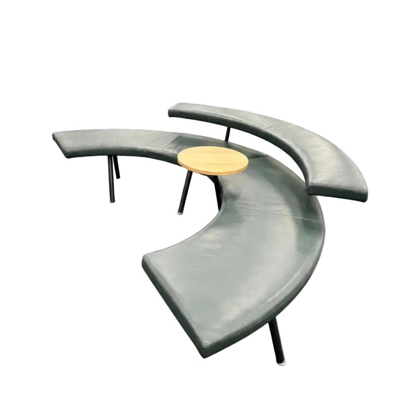 Derlot Autobahn Modular Bench with Floating Table, by Alexander Lotersztain