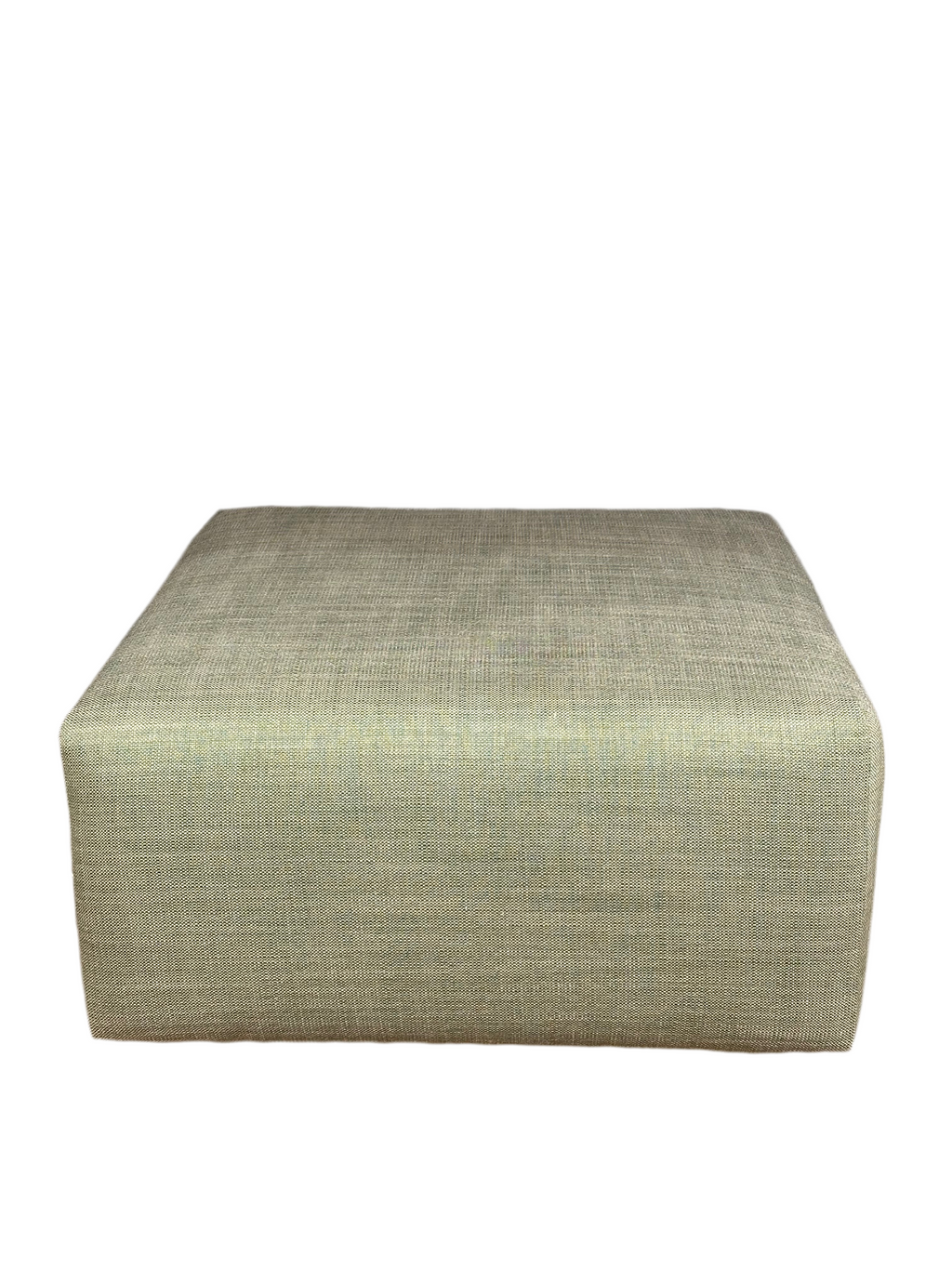 Square Ottoman - Green