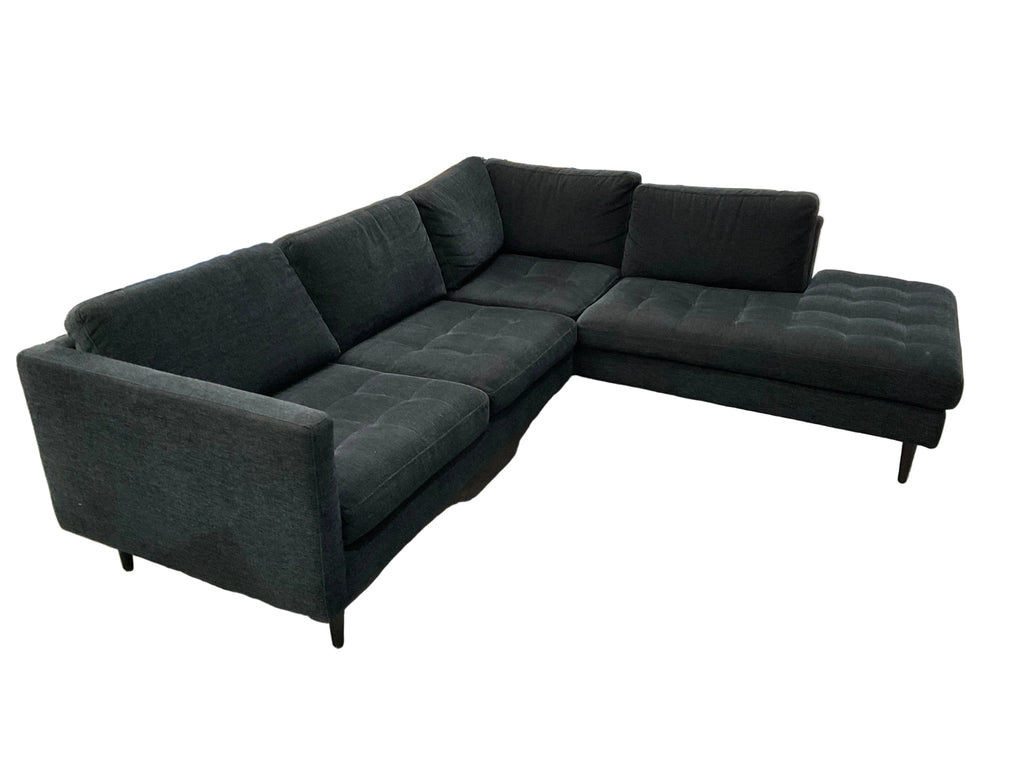 Black Bo Concept L Sofa