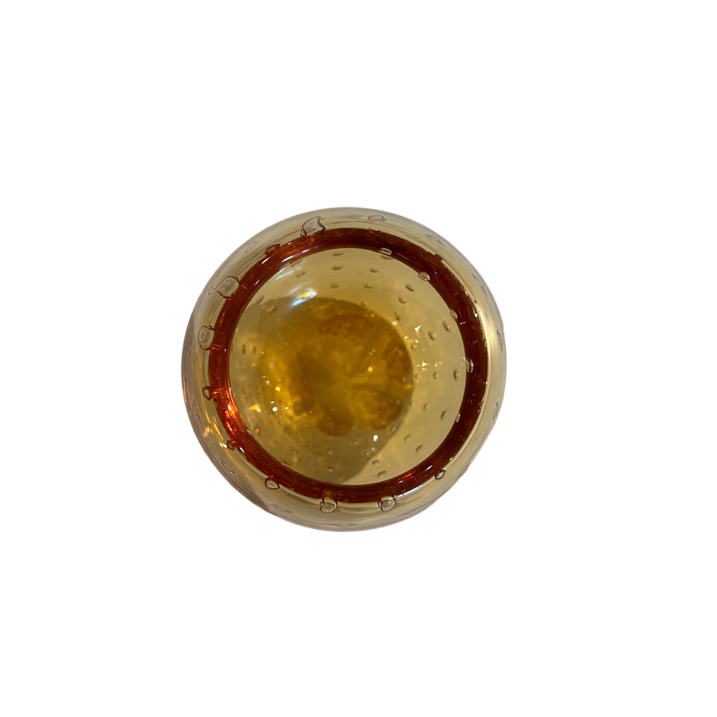 Whitefriars Small Amber Vase