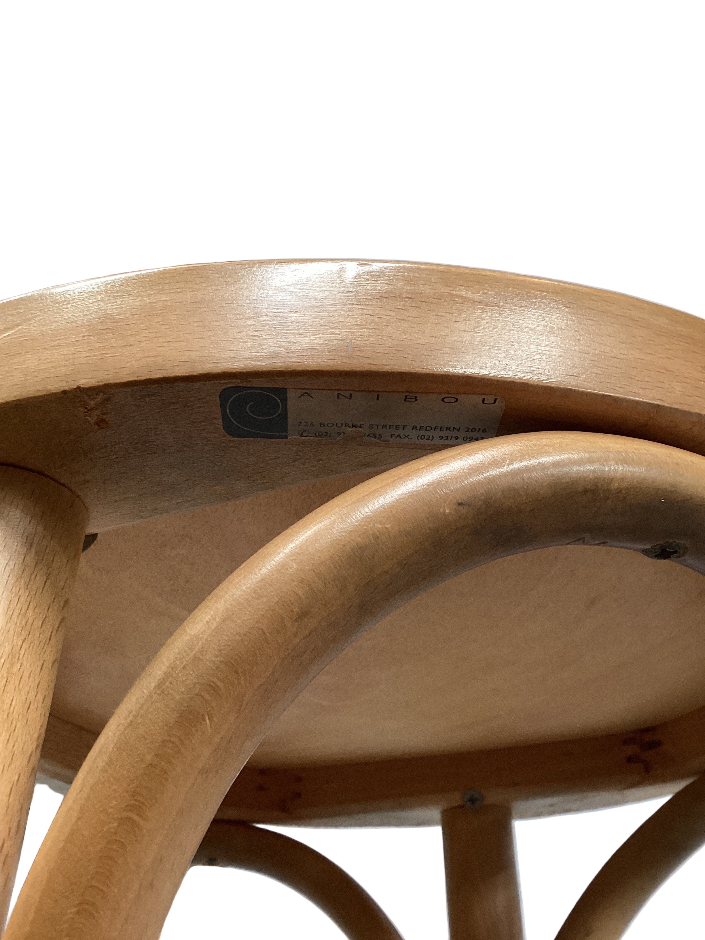 Thonet Anibou oak bar stool /not ready