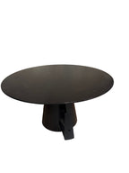 Globe West Round Dining Table Black