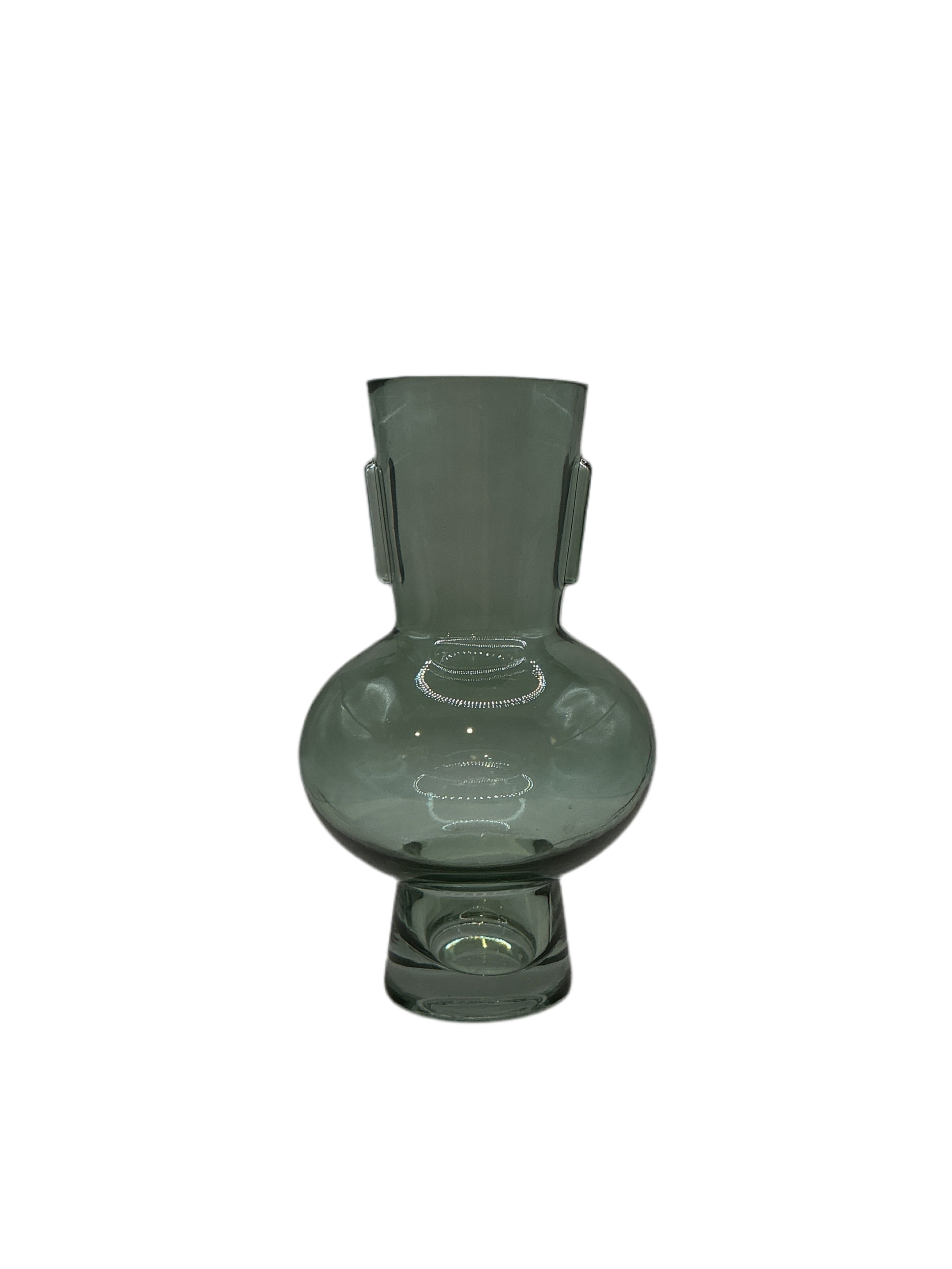 Green Glass Vase