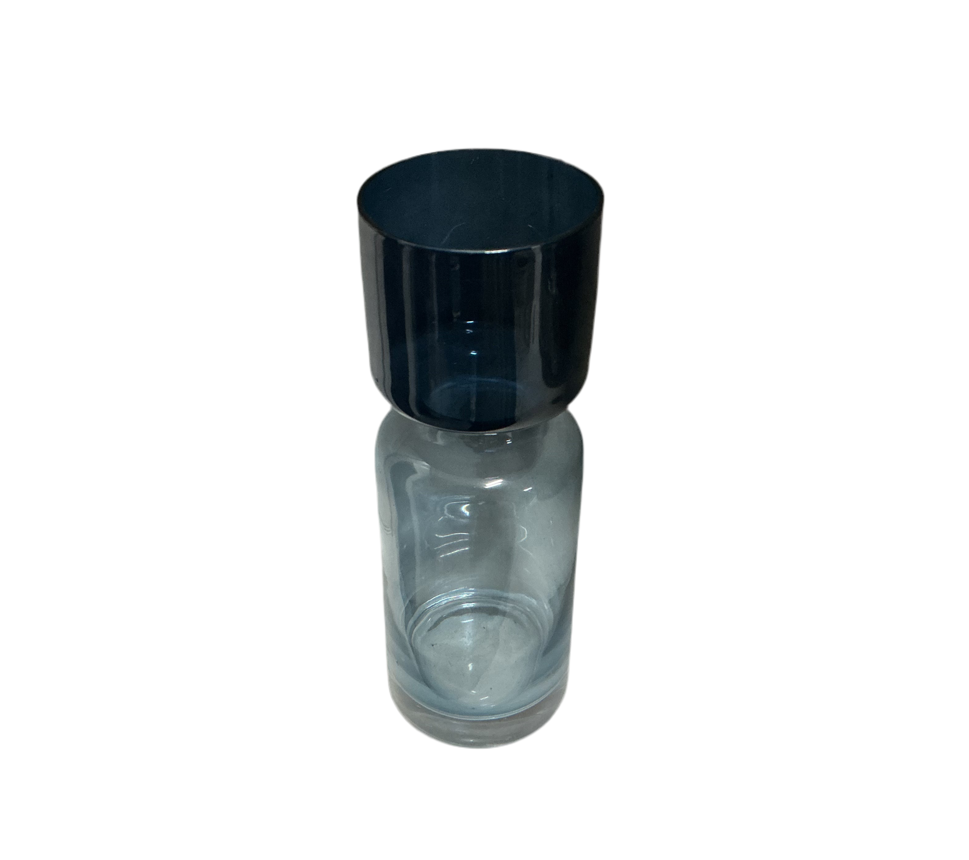 Glass Vase Two Toned
