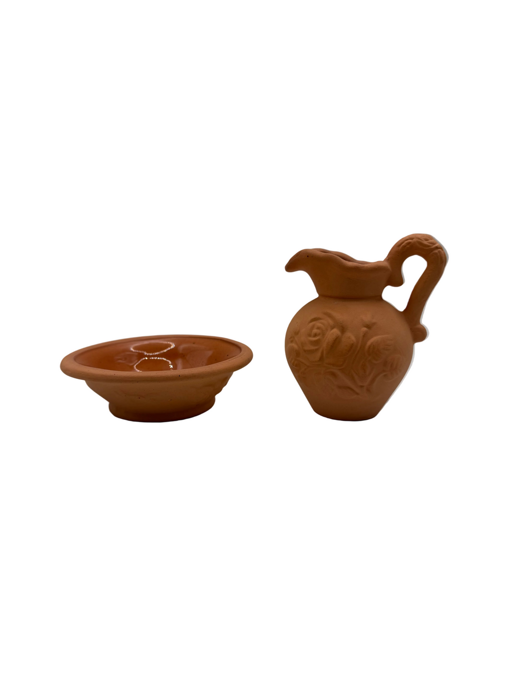 Terracotta Vessel with Dish