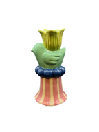 Ceramic Bird Candle Holder