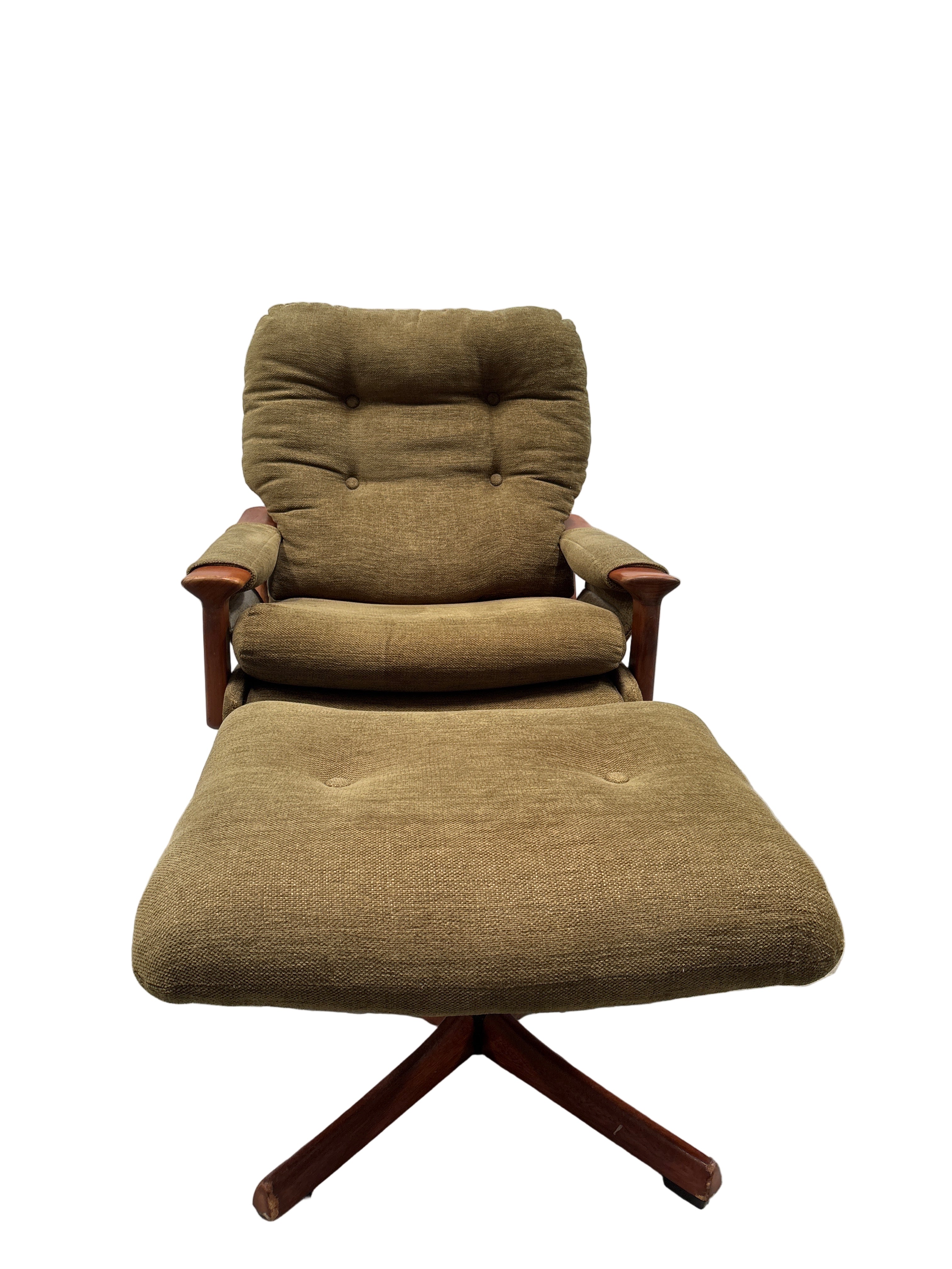 Tessa T2 Swivel Armchair with Footstool