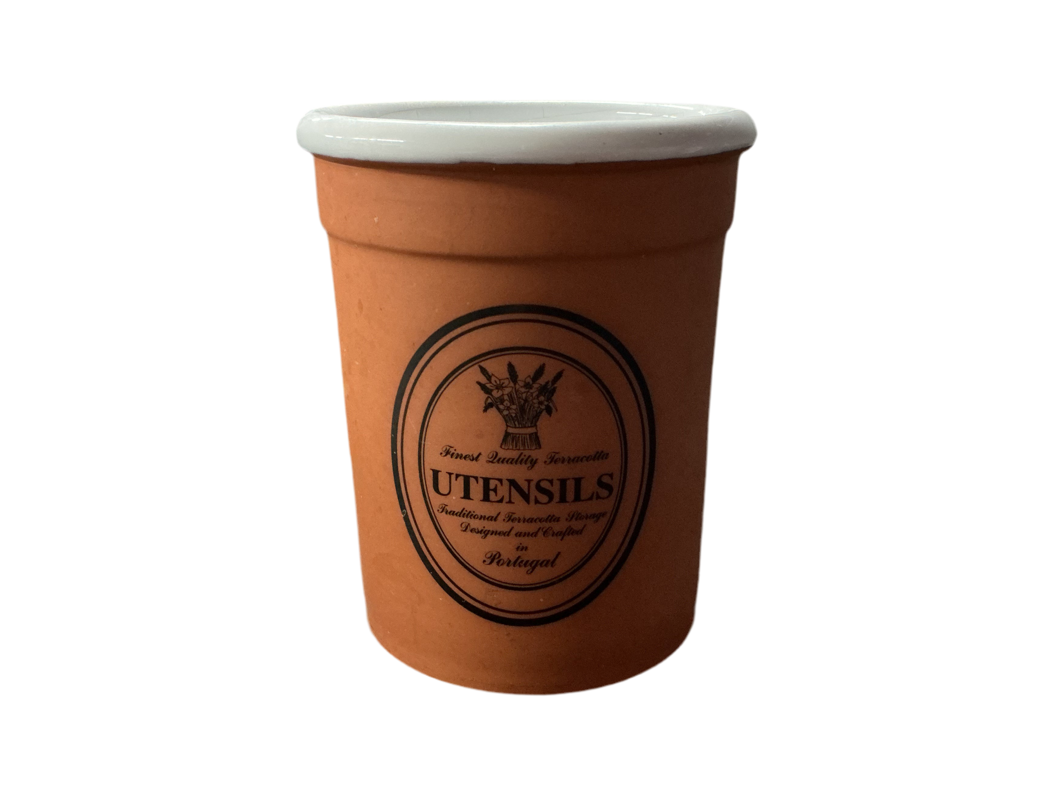 Terracotta Utensils Jar