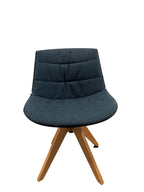 Chair FLOW CHAIR by Jean Marie Massaud for MDF Italia Dark Blue
