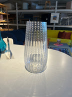 Zafferano Dotted Large Vase, White, by Federico De Majo