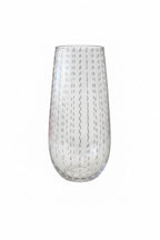 Zafferano Dotted Large Vase, White, by Federico De Majo