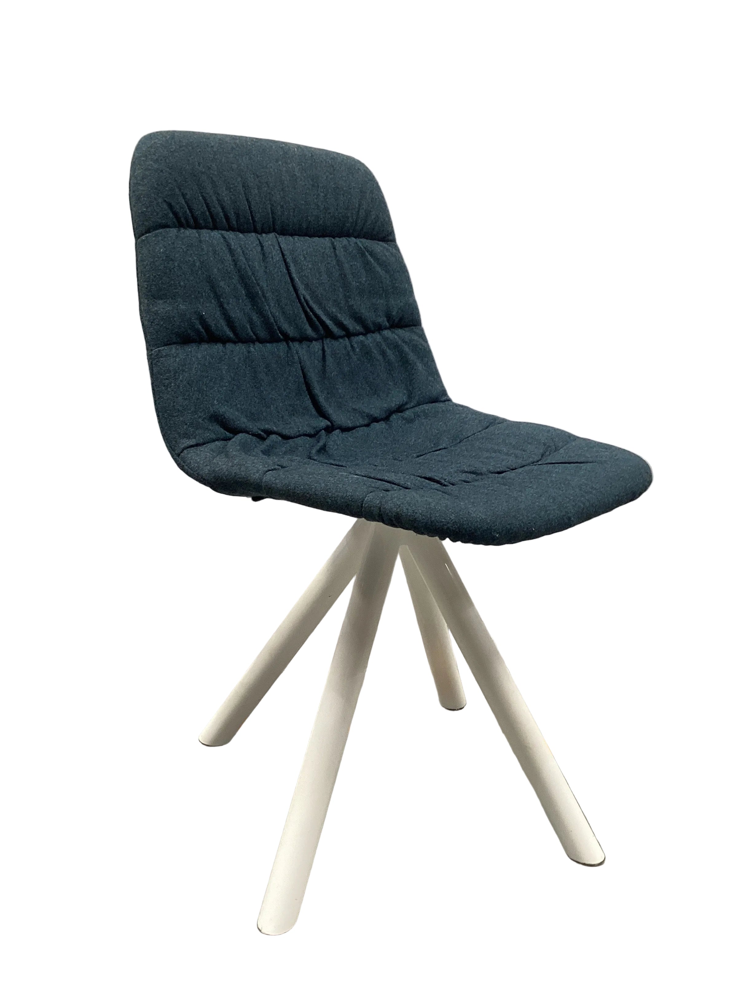Marten Swivel Chair Viccarbe Deep Blue