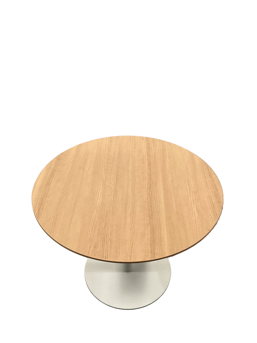 Oak Laminate Pedestal Base Dining Table