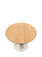 Oak Laminate Pedestal Base Dining Table