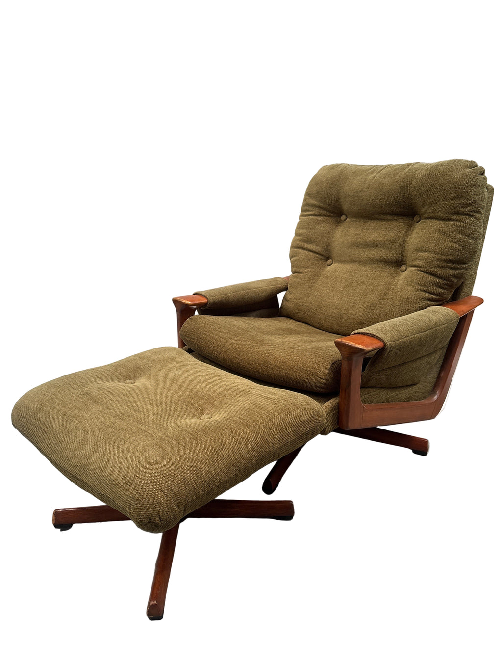 Tessa T2 Swivel Armchair with Footstool